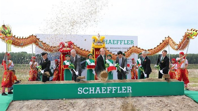 Schaeffler: mise en chantier d’une usine de 55 millions d’euros à Dông Nai ảnh 1 Schaeffler: mise en chantier d’une usine de 55 millions d’euros à Dông Nai ảnh 1