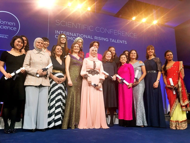 Une Vietnamienne reçoit le prix “Jeunes talents féminins internationaux” à Paris ảnh 1 Une Vietnamienne reçoit le prix “Jeunes talents féminins internationaux” à Paris ảnh 1