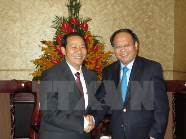 HCM-Ville renforcent ses relations commerciales avec la province laotienne ảnh 1 HCM-Ville renforcent ses relations commerciales avec la province laotienne ảnh 1