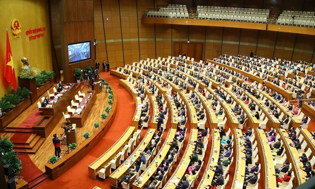 Première journée de la troisième session de la 15e Assemblée nationale ảnh 1