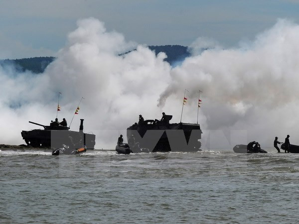 Début de l’exercice militaire de l’ADMM+ au Brunei ảnh 1 Début de l’exercice militaire de l’ADMM+ au Brunei ảnh 1