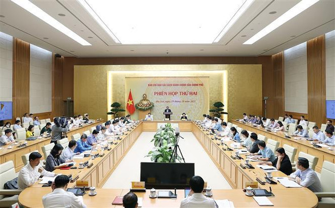 Le Premier ministre demande d’accélérer la réforme administrative ảnh 2 Le Premier ministre demande d’accélérer la réforme administrative ảnh 2