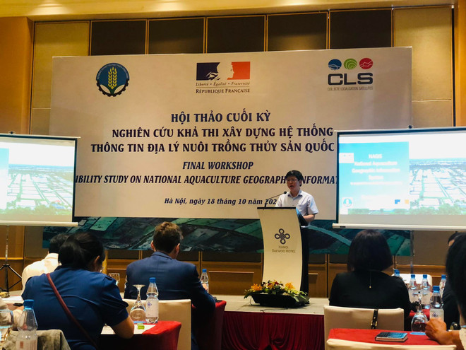 La France soutient la construction du système d’Information géographique en aquaculture au Vietnam ảnh 1 La France soutient la construction du système d’Information géographique en aquaculture au Vietnam ảnh 1