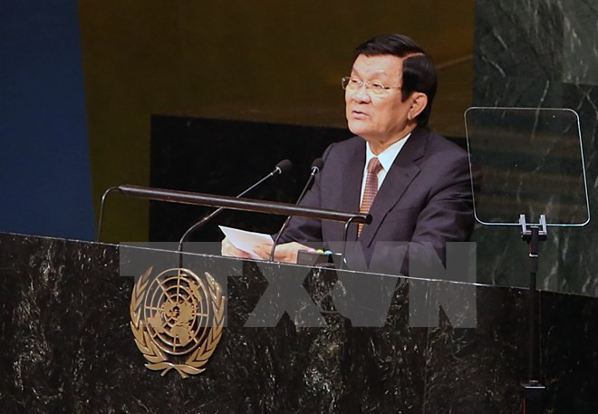 Le président Truong Tan Sang au Sommet de l’ONU sur le maintien de la paix ảnh 1