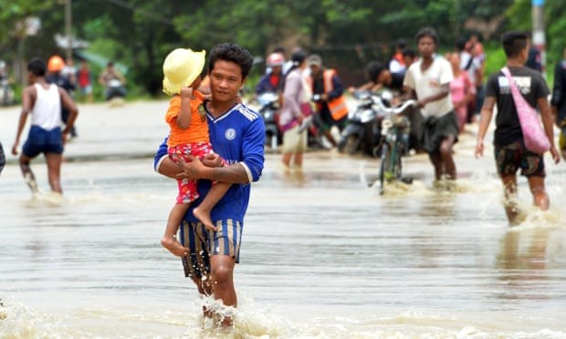 Myanmar : plus de 50.000 personnes évacuées suite à la rupture d’un barrage ảnh 1 Myanmar : plus de 50.000 personnes évacuées suite à la rupture d’un barrage ảnh 1