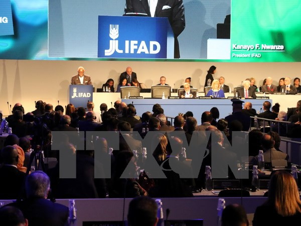 Le Vietnam à la conférence annuelle du conseil administratif de l’IFAD ảnh 1 Le Vietnam à la conférence annuelle du conseil administratif de l’IFAD ảnh 1