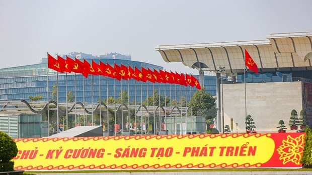 Hanoi prête à accueillir le 13e Congrès national du Parti ảnh 2 Hanoi prête à accueillir le 13e Congrès national du Parti ảnh 2
