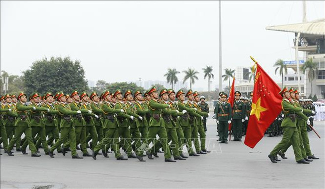 La force policière prête à assurer la sécurité du 13e Congrès national du Parti ảnh 2 La force policière prête à assurer la sécurité du 13e Congrès national du Parti ảnh 2