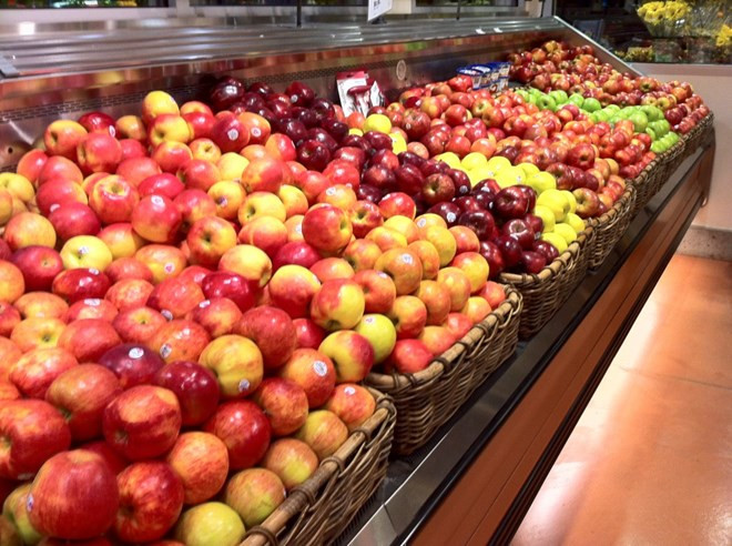 Forte hausse des importations nationales de légumes et de fruits en 8 mois ảnh 1 Forte hausse des importations nationales de légumes et de fruits en 8 mois ảnh 1