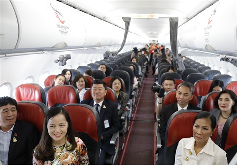 Vietjet Thaïlande lance son nouvel avion portant le logo "The Amazing Thailand Tourism Year 2018" ảnh 2 Vietjet Thaïlande lance son nouvel avion portant le logo "The Amazing Thailand Tourism Year 2018" ảnh 2