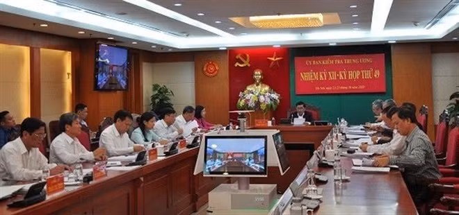 Réunion de la Commission de contrôle du Comité central du Parti ảnh 1