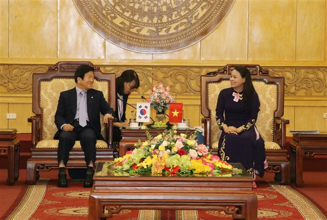 Le président de l’Assemblée nationale sud-coréenne visite Ninh Binh ảnh 1 Le président de l’Assemblée nationale sud-coréenne visite Ninh Binh ảnh 1