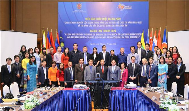 Forum juridique de l'ASEAN 2020: améliorer l'efficacité de l'application de la loi ảnh 1