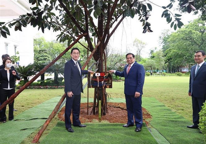 Le Premier ministre janponais attache toujours une grande importance aux liens avec le Vietnam ảnh 1 Le Premier ministre janponais attache toujours une grande importance aux liens avec le Vietnam ảnh 1
