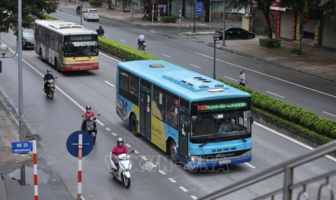Hanoï mettra 129 bus supplémentaires en service pendant les SEA Games 31 ảnh 1 Hanoï mettra 129 bus supplémentaires en service pendant les SEA Games 31 ảnh 1
