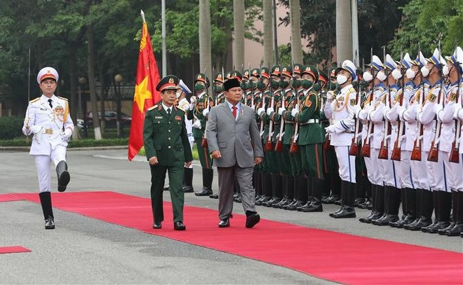 Le ministre indonésien de la Défense en visite officielle au Vietnam ảnh 1 Le ministre indonésien de la Défense en visite officielle au Vietnam ảnh 1