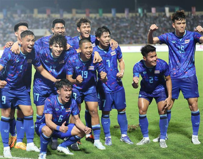 SEA Games 31: Singapour s’incline 0-5 devant la Thaïlande en football masculin ảnh 2 SEA Games 31: Singapour s’incline 0-5 devant la Thaïlande en football masculin ảnh 2