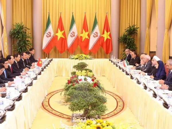 Entretien Tran Dai Quang – Hassan Rohani ảnh 1 Entretien Tran Dai Quang – Hassan Rohani ảnh 1