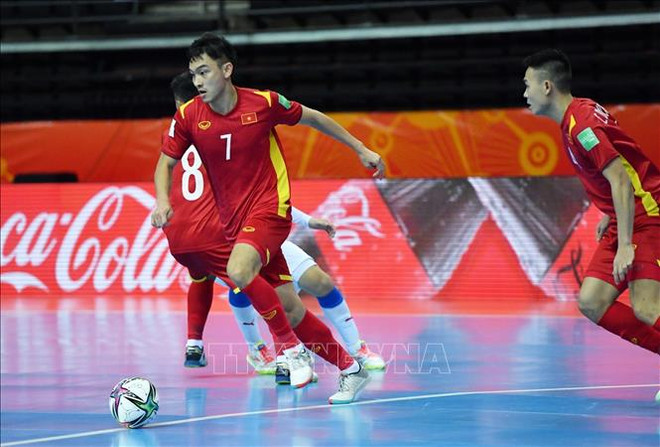 Coupe du monde de Futsal 2021 : le Vietnam gagne un ticket pour la seconde phase ảnh 1 Coupe du monde de Futsal 2021 : le Vietnam gagne un ticket pour la seconde phase ảnh 1