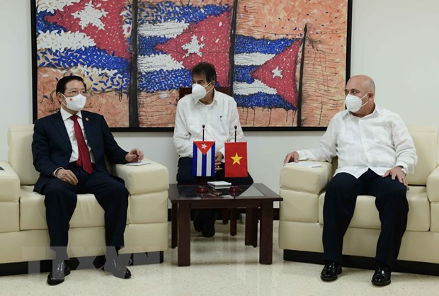 Le Vietnam et Cuba promeuvent les relations entre les deux Partis ảnh 1 Le Vietnam et Cuba promeuvent les relations entre les deux Partis ảnh 1