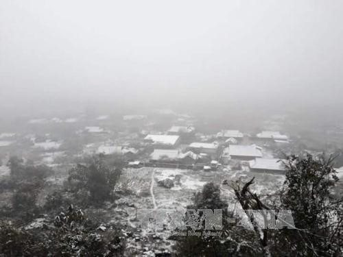 Un froid vif frappe les provinces montagneuses du Nord ảnh 1