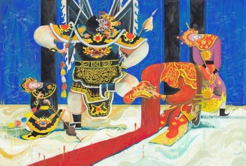 Exposition sur l'art du Tuong à Ho Chi Minh-Ville ảnh 1