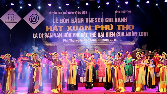 Patrimoine : le « hat xoan de Phu Tho » reçoit le certificat de l'UNESCO ảnh 1 Patrimoine : le « hat xoan de Phu Tho » reçoit le certificat de l'UNESCO ảnh 1
