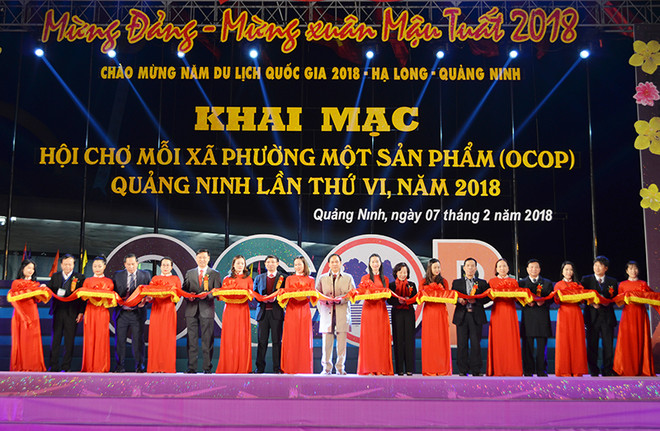 Ouverture de la foire OCOP de Quang Ninh 2018 ảnh 1 Ouverture de la foire OCOP de Quang Ninh 2018 ảnh 1