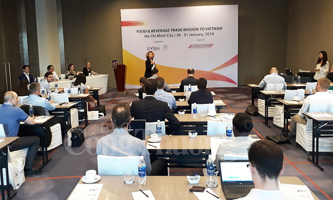 Agroalimentaire: des entreprises européennes sondent des opportunités au Vietnam ảnh 1 Agroalimentaire: des entreprises européennes sondent des opportunités au Vietnam ảnh 1