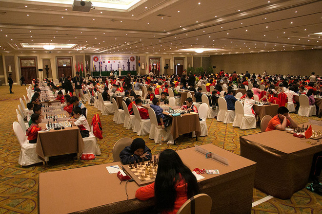 Le Vietnam brille au 17e Championnat d’échecs de l’ASEAN Plus par groupes d’âge ảnh 1