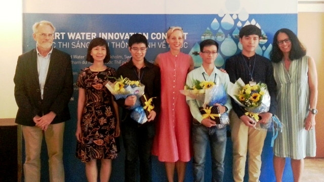 Le prix «Initiatives intelligentes sur l’eau 2016» remis au Vietnam ảnh 1 Le prix «Initiatives intelligentes sur l’eau 2016» remis au Vietnam ảnh 1