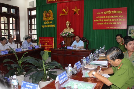 Amnistie: le vice-PM Nguyen Xuan Phuc se rend à Dong Nai ảnh 1 Amnistie: le vice-PM Nguyen Xuan Phuc se rend à Dong Nai ảnh 1