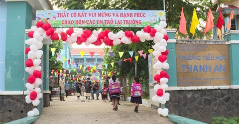 COVID-19 : retour à l'école des élèves d'une commune insulaire à Hô Chi Minh-Ville ảnh 1