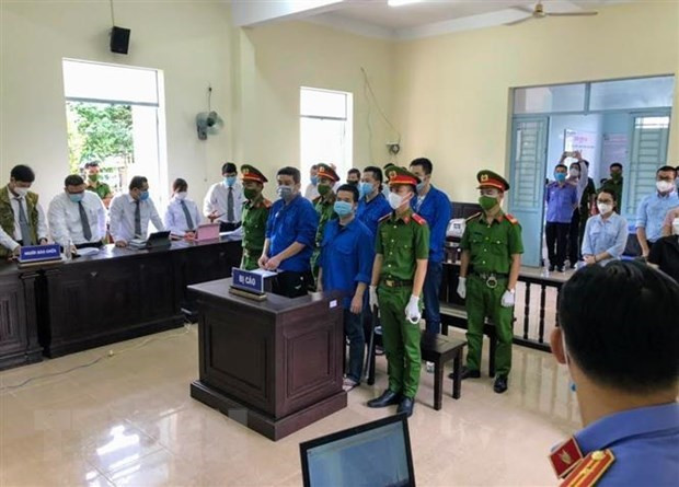 Peines de prison annoncées pour Truong Chau Huu Danh et ses complices ảnh 1 Peines de prison annoncées pour Truong Chau Huu Danh et ses complices ảnh 1