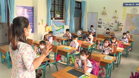 COVID-19 : retour à l'école des élèves d'une commune insulaire à Hô Chi Minh-Ville ảnh 3 COVID-19 : retour à l'école des élèves d'une commune insulaire à Hô Chi Minh-Ville ảnh 3