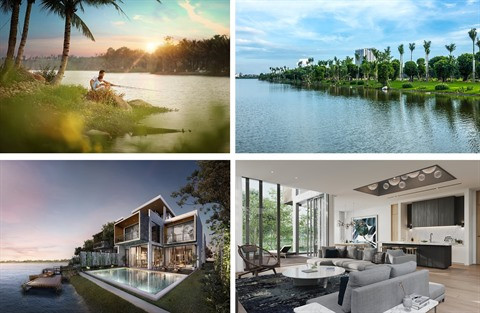 Hanoï: les villas insulaires de l’Ecopark mises en vente ảnh 1 Hanoï: les villas insulaires de l’Ecopark mises en vente ảnh 1
