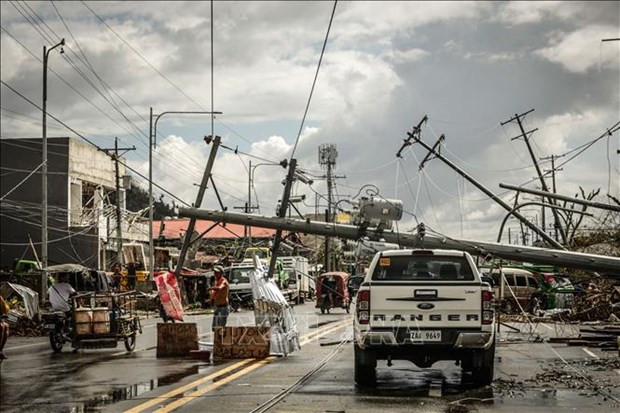 Les Philippines mises en garde contre la crise sanitaire due au typhon Rai ảnh 1 Les Philippines mises en garde contre la crise sanitaire due au typhon Rai ảnh 1