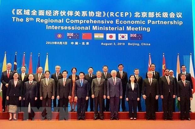 Les pays d'Asie et du Pacifique poursuivent les négociations du RCEP ảnh 1 Les pays d'Asie et du Pacifique poursuivent les négociations du RCEP ảnh 1