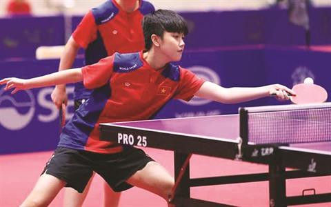 Trân Mai Ngoc, la future étoile du tennis de table vietnamien ảnh 1 Trân Mai Ngoc, la future étoile du tennis de table vietnamien ảnh 1