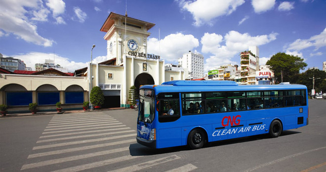 Hô Chi Minh-Ville développe des bus utilisant des sources d'énergie propres ảnh 1 Hô Chi Minh-Ville développe des bus utilisant des sources d'énergie propres ảnh 1