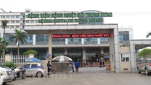 Covid-19 : mise en quarantaine de l'Hôpital central des maladies tropicales de Kim Chung à Hanoi ảnh 1