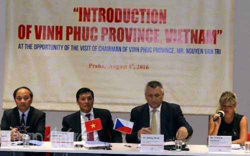 Vinh Phuc cherche des partenariats avec la République tchèque ảnh 1 Vinh Phuc cherche des partenariats avec la République tchèque ảnh 1
