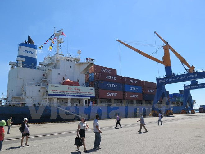 Ouverture d'une ligne maritime République de Corée-Chu Lai ảnh 1