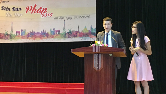 Ouverture de la 11e édition du Forum "Étudier en France" à Hanoi ảnh 1 Ouverture de la 11e édition du Forum "Étudier en France" à Hanoi ảnh 1