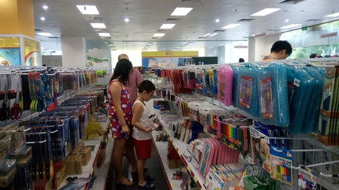 Effervescence sur le marché des fournitures scolaires ảnh 1 Effervescence sur le marché des fournitures scolaires ảnh 1