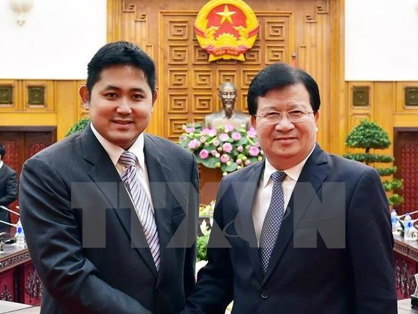 Le chef de l’État vietnamien reçoit une délégation d’entreprises internationales ảnh 2 Le chef de l’État vietnamien reçoit une délégation d’entreprises internationales ảnh 2