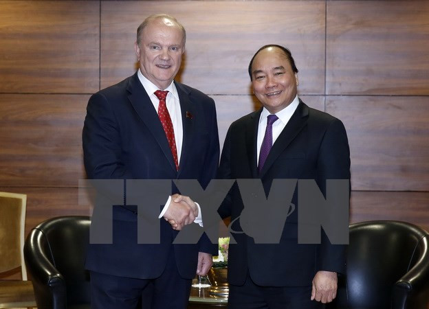 Activités du Premier ministre Nguyen Xuan Phuc en Russie ảnh 1 Activités du Premier ministre Nguyen Xuan Phuc en Russie ảnh 1