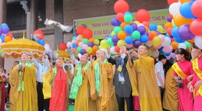 Vesak 2016 à la pagode Bai Dinh ảnh 1  Vesak 2016 à la pagode Bai Dinh ảnh 1