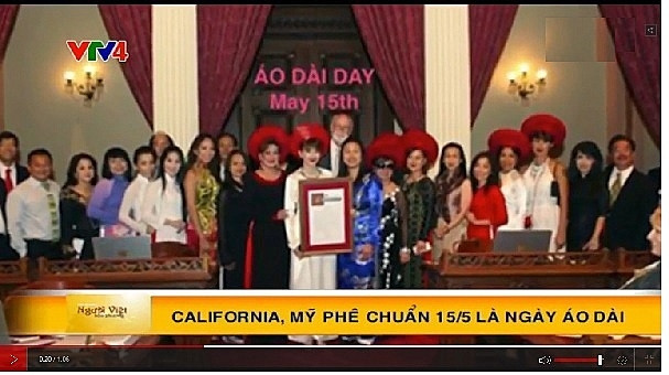 Journée de l'"ao dài" vietnamien en Californie ảnh 1 Journée de l'"ao dài" vietnamien en Californie ảnh 1