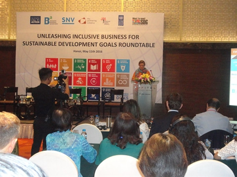 Table ronde à Hanoi sur le commerce inclusif et les ODD ảnh 1 Table ronde à Hanoi sur le commerce inclusif et les ODD ảnh 1